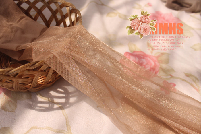 Thời trang Hàn Quốc ngọc trai siêu mỏng quần lót chống móc ngón chân trong suốt micro-glow sáng liền mạch vớ nữ mùa xuân và mùa hè quần tất siêu dai