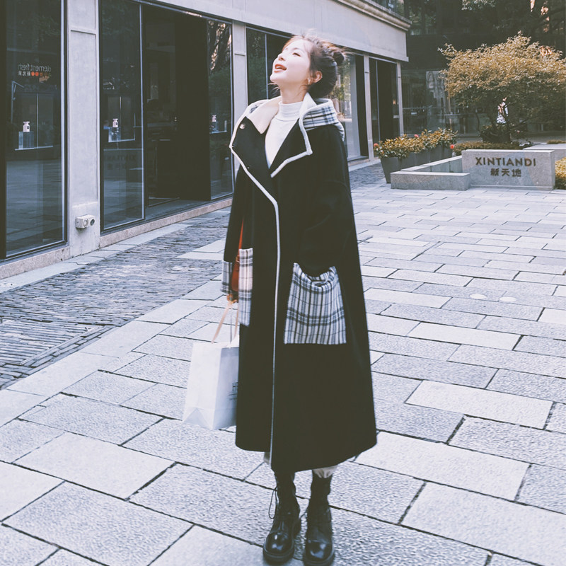 Gestational Fur Coats Fur Coats 2021 Autumn Winter New Tide Moms Easy to cover long version Lianhood wool What to do