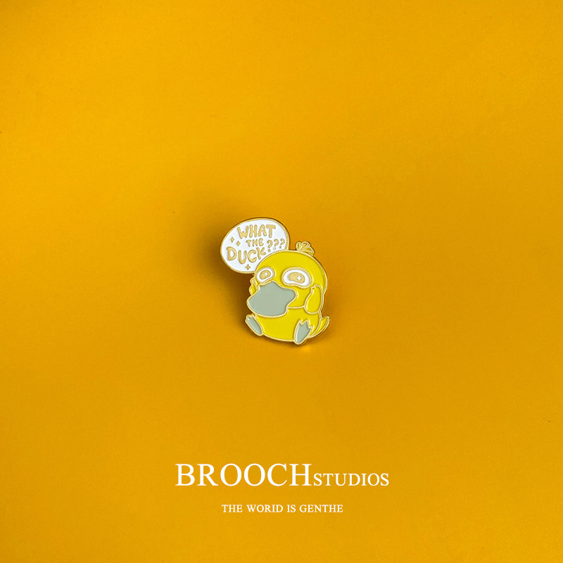 Magic Baby to stay up to duck day series ins Cartoon Brooch 2020 New wave of small crowdsourced accessories New products