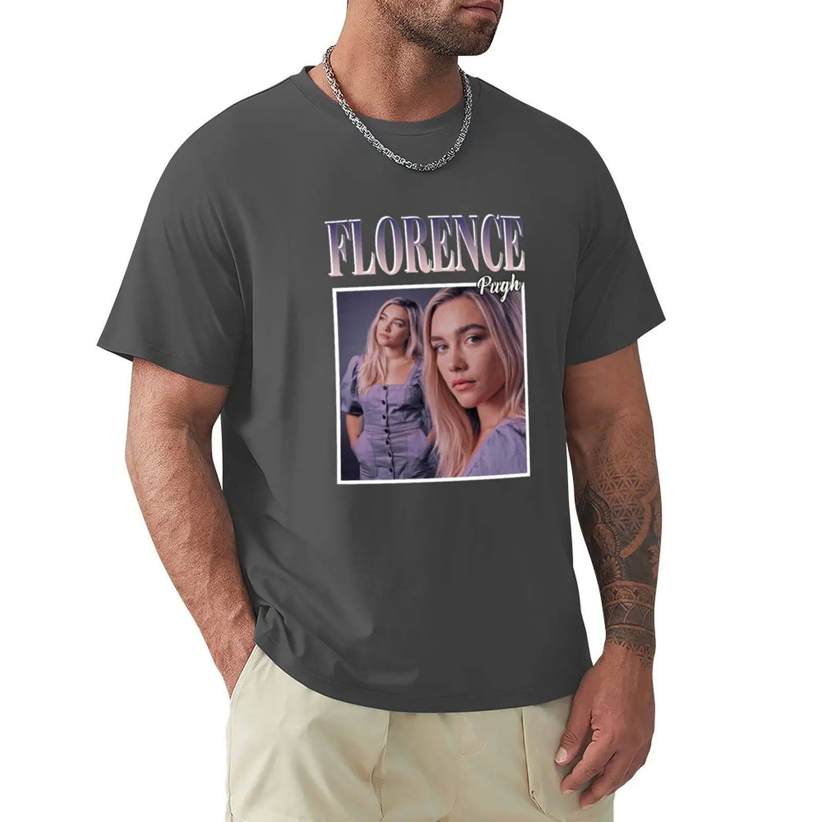 电竞t恤 florence pugh 90's vintage t-shirt cute tops graphics t shir