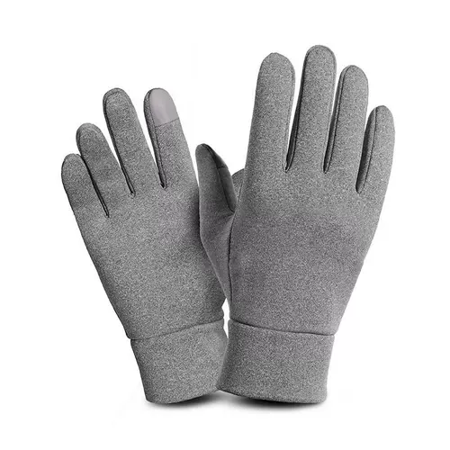 Мужские водонепроницаемые зимние нескользящие дорожные флисовые удерживающие тепло ветрозащитные перчатки из овчины