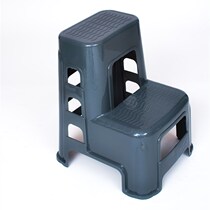  Ladder Double-layer shop Kitchen Indoor stairs Ladder ladder pedal Car beauty strong ladder ladder stool plastic