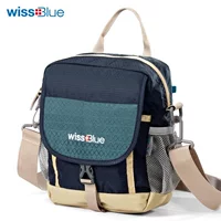 Wissblue đa chức năng ngoài trời túi nhỏ túi đeo vai siêu nhẹ vai nam và nữ nhỏ ba lô thể thao Túi Messenger túi vải