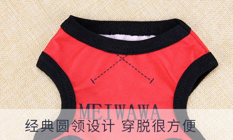 Quần áo chó mùa hè quần áo thú cưng mỏng Teddy nhỏ vừa chó chó quần áo mèo thú cưng phổ quát - Quần áo & phụ kiện thú cưng bán đồ thú cưng