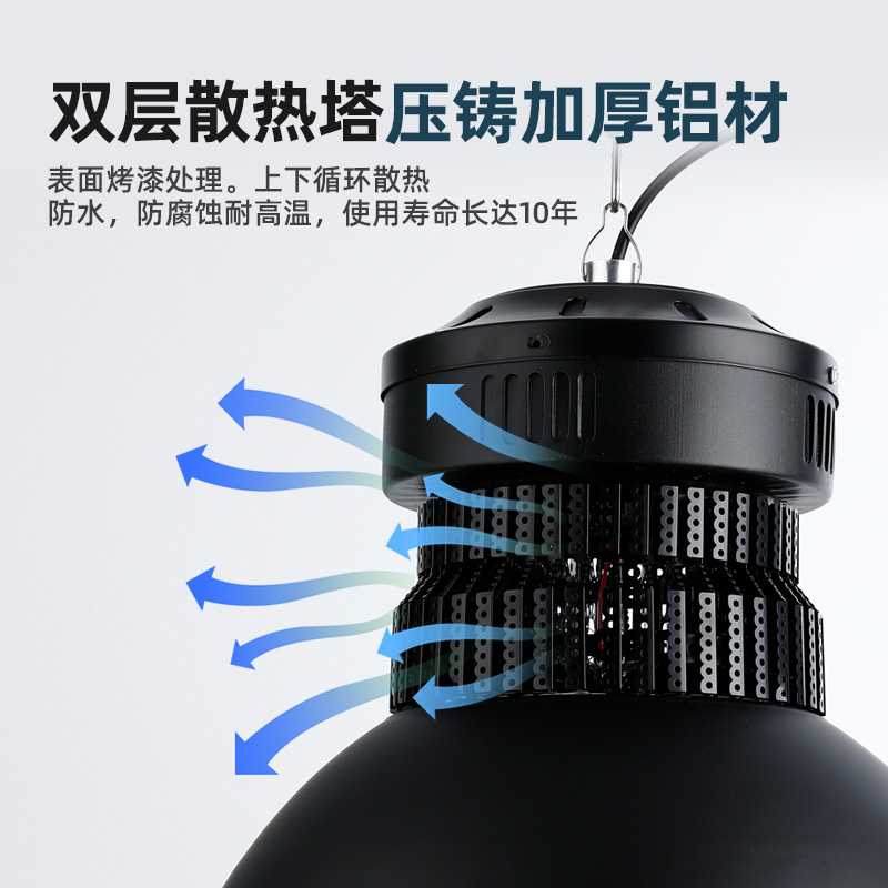 探寻工业光之源:上海亚明LED工矿灯的应用奥秘
