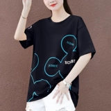 Tide, хлопковая футболка с коротким рукавом