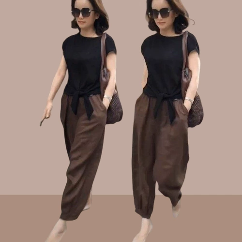 Летняя одежда, комплект, в западном стиле, подходит для подростков