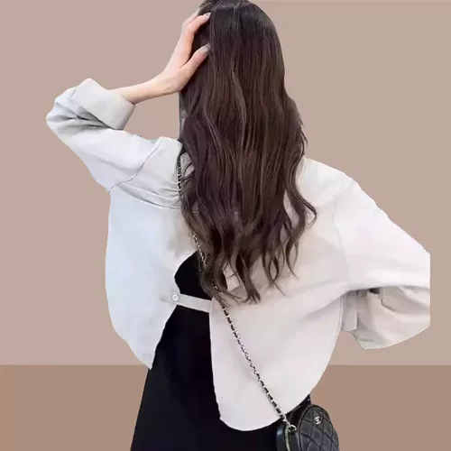 Рубашка, летняя одежда для защиты от солнца, платье-комбинация, юбка, накидка, короткий кардиган