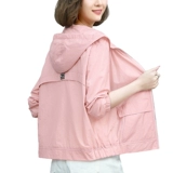 Короткая одежда для защиты от солнца, летняя модная дышащая куртка для матери, для среднего возраста