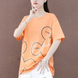 Tide, хлопковая футболка с коротким рукавом