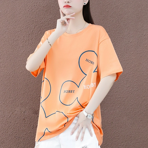 Tide, хлопковая футболка с коротким рукавом