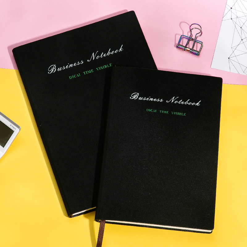 Notebook Stationery A5 books minimalist college student office supplies creative diary B5 leather large working meeting record book thickening business notebook custom printed logo notebook