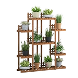 Цветочная стойка твердая древесина анти -коррозионная комната провинция Пространство наружные балконы растения устанавливают материалы