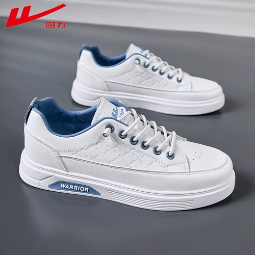 Warrior, летняя универсальная белая обувь, низкая повседневная обувь, трендовые белые кроссовки, в корейском стиле