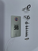 Fuji TZ titanium alloy holder SIC Magnetic ring 10 Fitting Microguide Rings 1 7 gr