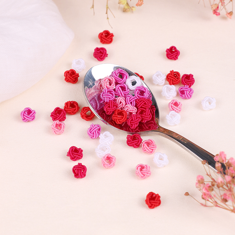 Jinquanhua pineapple buckle 2-layer coil hand-woven bracelet necklace pineapple knot jewelry accessories thread ball diy material