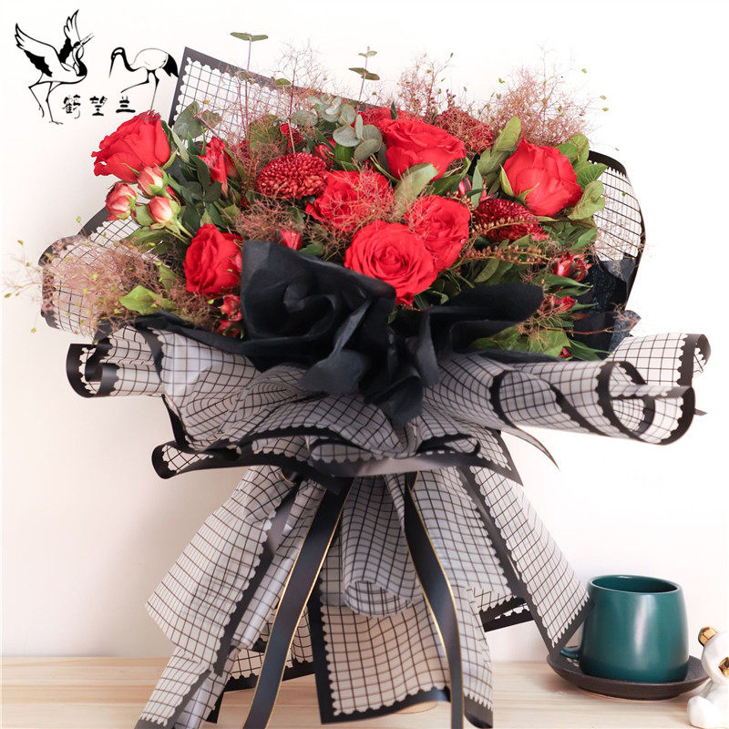 Fog Noodles Paper Flowers Wrapping Paper Norsa Paper Han Vegetarian Paper Memories Photo Book Waterproof Wrap Paper Flower Shop Packaging Material Used