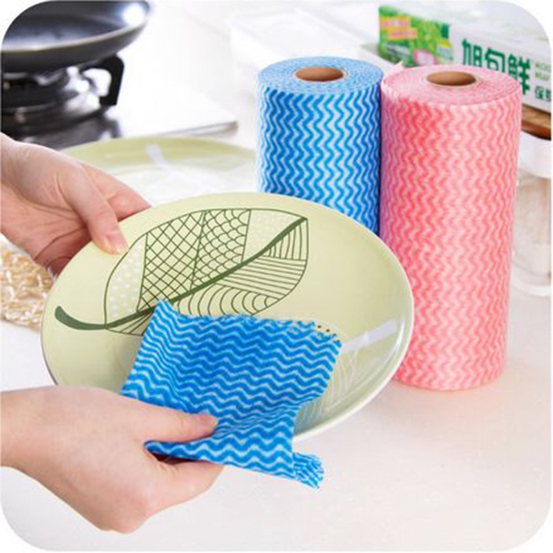 Kitchen disposable non-woven cloth dishcloth dishcloth