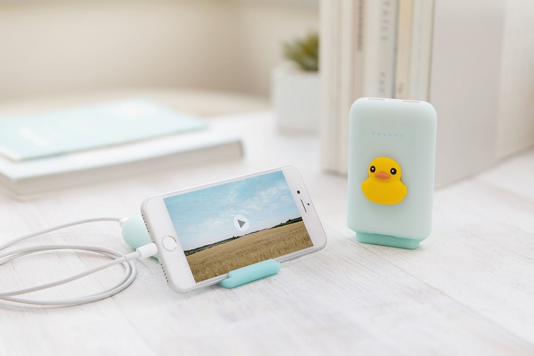 Xương Bubble của Apple Huawei điện thoại di động 10050mAh kép USB 7 Cartoon giữ điện thoại Bảo rechargeyour nhanh - Ngân hàng điện thoại di động sạc dự phòng iphone 12