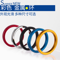 Metal color ring adult products colorful sex interest lock fine ring sleeve metal sex ring compound help