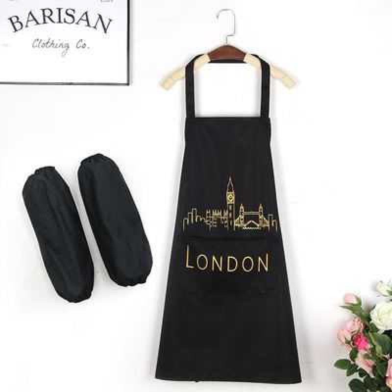 hair salon special hairstylist hairdresser hairstyle boutique hair shop cut hair apron upscale genuine silk screen red tides custom logo-Taobao