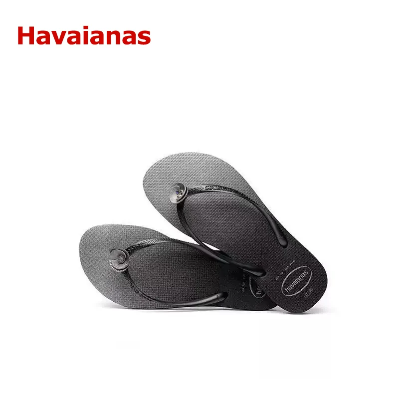 Сланцы Havaianas нескользящие, летняя пляжная обувь, шлепанцы