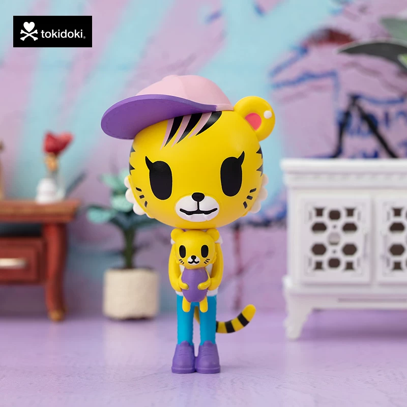 Tokidoki Tao Qiduqi тигровья семья Слепой ящик Игры спорт двуизмерная животное качели кукла