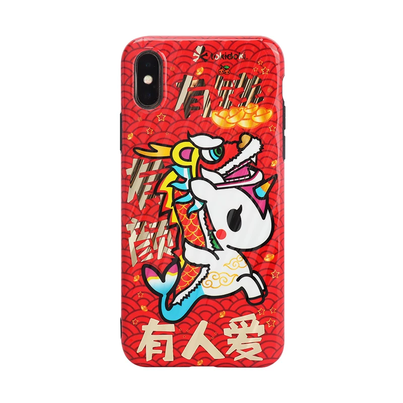 Чехол для мобильного телефона для Apple iPhone 11/11 Pro/X/Xs Max модели Tokidoki Taoqi Duoqi китайская