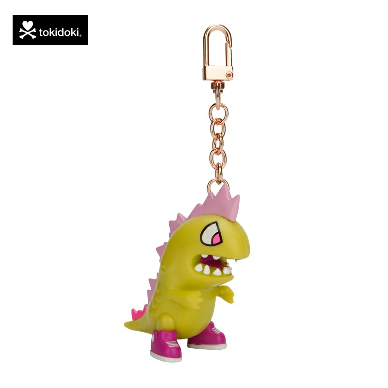 Tokidoki Тао Цидуки Кайджу Динозавр Подвеска для ключей, милый брелок для сумки и телефона, подвеска-домик