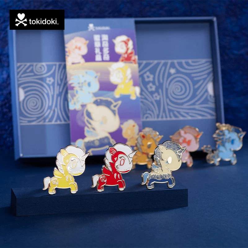 Tokidoki Tao Qiduqi бейдж набор комбинированный набор единицы бейдж единорог поклонник День Святого Валентина девушка