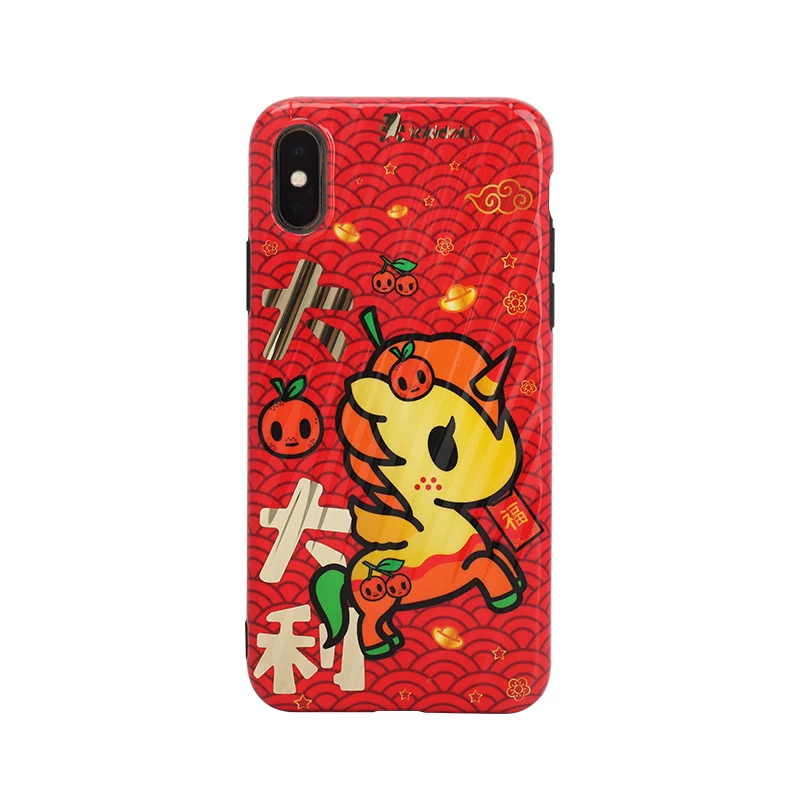 Чехол для мобильного телефона для Apple iPhone 11/11 Pro/X/Xs Max модели Tokidoki Taoqi Duoqi китайская