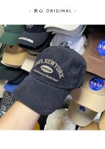 Sandwich ORIGINAL2021 Autumn Winter Retro Day Ensemble Embroidered Letters Duck Tongue Cap Ins Han Edition Casual Baseball Cap