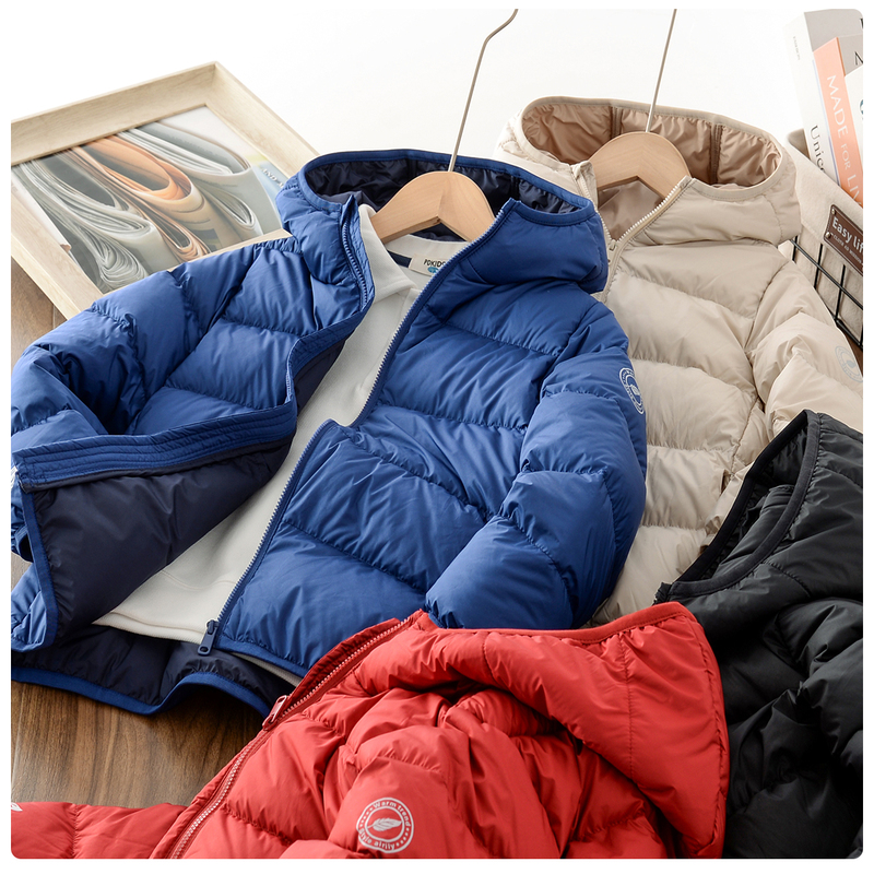 Hzx2517 Hooded White Duck down Jacket
