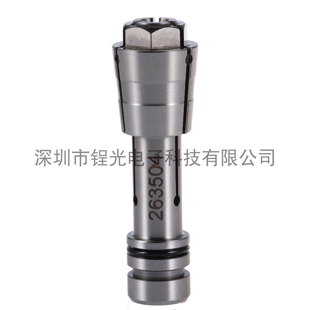 厂家生产高精度PCB钻锣成型机配件耗材263504夹头夹筒钻孔机夹咀