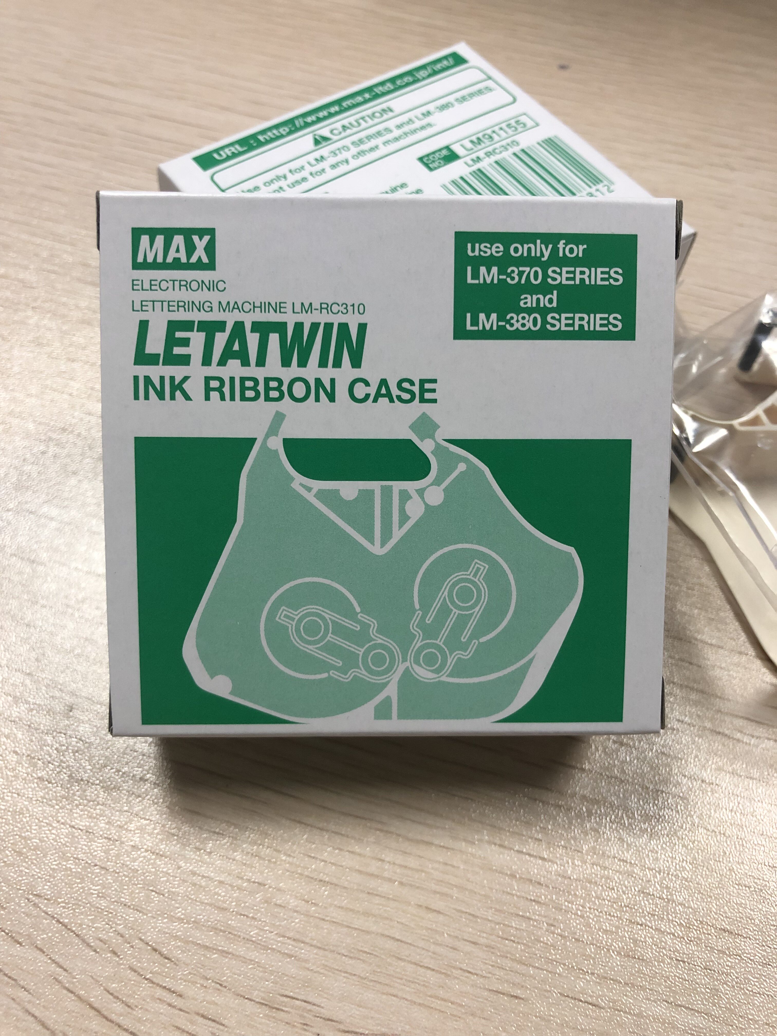 MAX Line Machine with Cardboard LM-370AE LM-380AE LM-390A LMLM-RC310 color band box