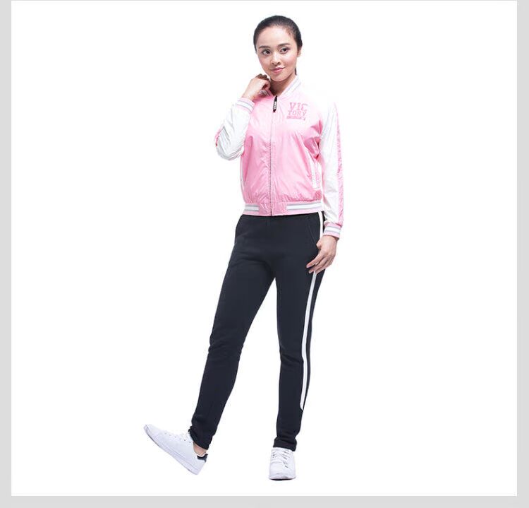 Bước đặc biệt nữ áo khoác đôi chính hãng mùa thu mới khâu màu tương phản thời trang giản dị xu hướng áo khoác bóng chày - Áo khoác thể thao / áo khoác áo khoác lining nữ