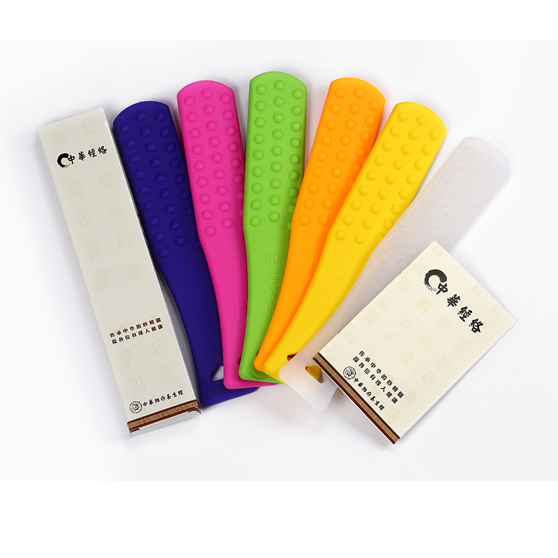 The Yu Beauty shooting of the Cutaneous Scraping Plate silicone Massage Hammer of the Meridian Hammer Pat on the Beating Plate Wellness Pat Massage Stick Massage Stick Knocks Hammer