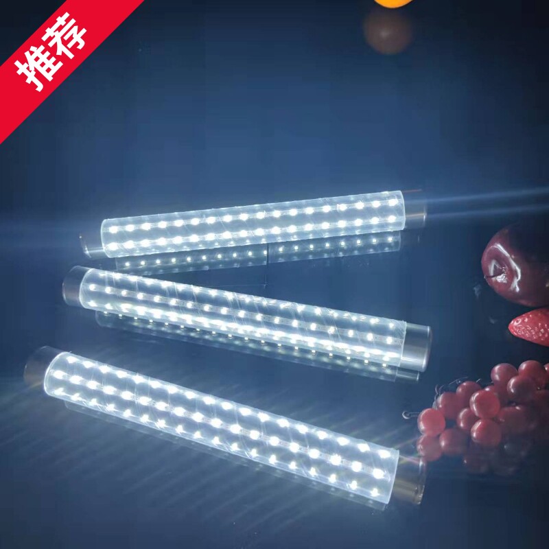 Should aid bar bar atmosphere glow stick nightclub flash stick gogo dance stick aluminum alloy wine interactive glow stick