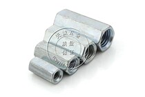 Galvanized lengthened hexagonal nut screw wire rod connection screw cap lengthened round joint nut M6M8M10M12