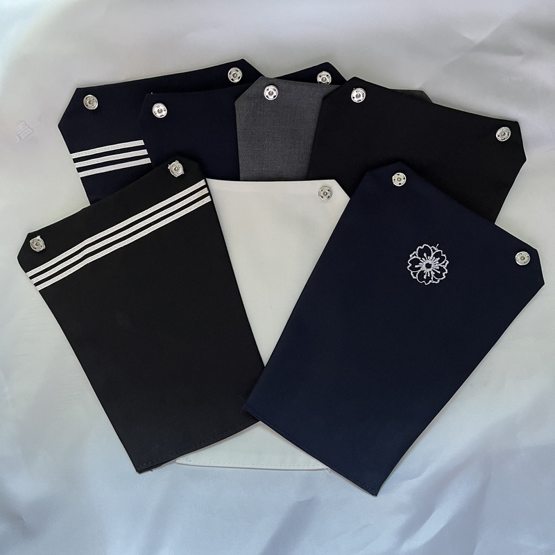 Meow Sugar Original Jk Uniform Sailor Suit Chest Cover Chest Collar Flower Tie Mid-Calf Black and White Socks Meow Sugar Original Jk Uniform Sailor Suit Chest Cover Chest Collar Flower Tie Mid-Calf Black and White Socks