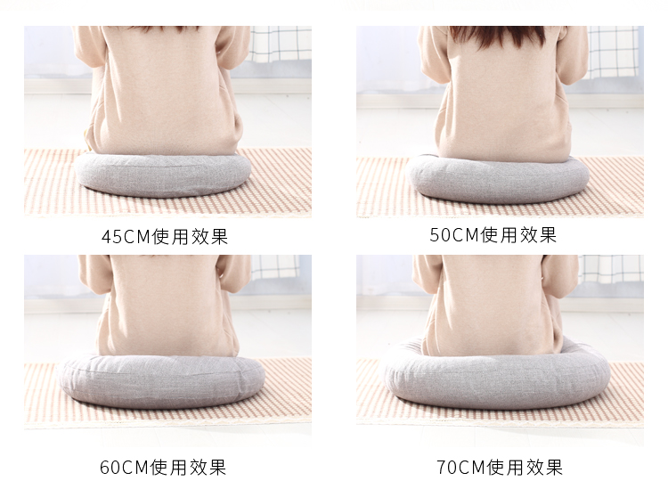 Tấm đệm nệm đệm tròn lớn vải sàn thiền Nhật Bản ban công cửa sổ đệm - Ghế đệm / đệm Sofa thảm trải ghế gỗ đẹp