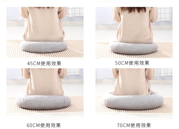 Tấm đệm nệm đệm tròn lớn vải sàn thiền Nhật Bản ban công cửa sổ đệm - Ghế đệm / đệm Sofa thảm lót ghế sofa
