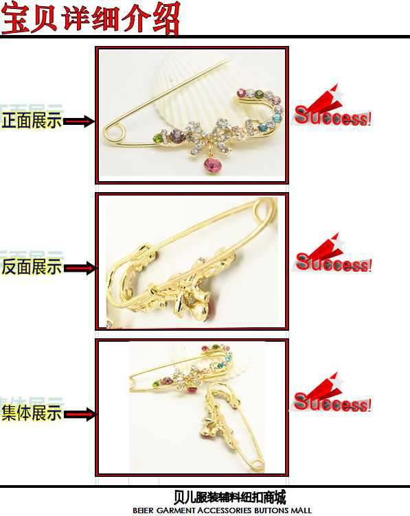 Broche femme BEIER en autre - Ref 1175456 Image 6