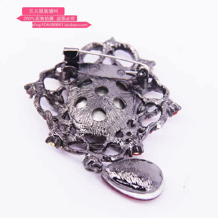 Broche femme BEIER en cristal artificiel - Ref 1178728 Image 7