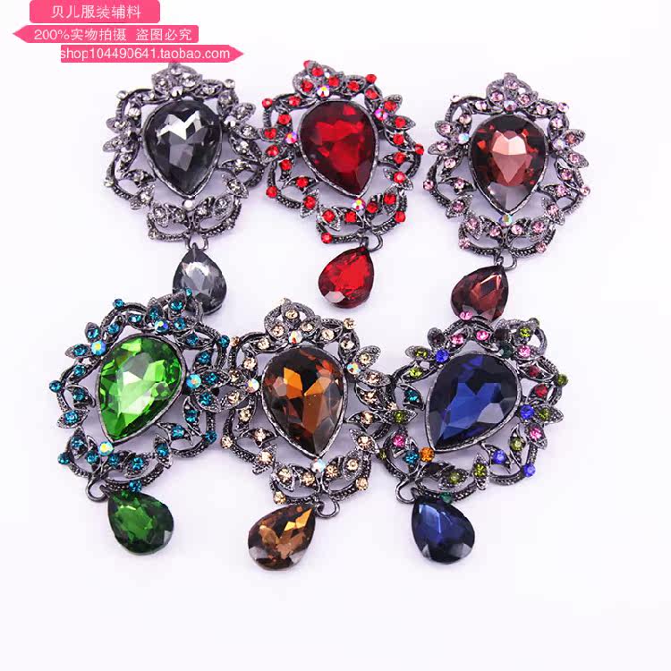 Broche femme BEIER en cristal artificiel - Ref 1178728 Image 5