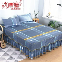 Chín hươu Fort Hàn giường công chúa váy ren bedspread mảnh duy nhất của giường ren giường trải giường DN giường bìa trượt 1.8m - Váy Petti váy giường