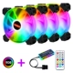 4 -месячный RGB+Fean Blades Luminous+Controller