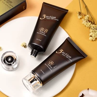 Siêu dễ sử dụng không cần trang điểm BB cream ngà trắng nude trang điểm che khuyết điểm siêu trắng dưỡng ẩm dưỡng ẩm làm sáng da che khuyết điểm mạnh mẽ kem bb cream hàn quốc