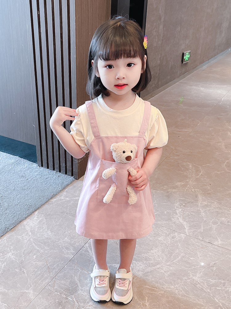 Children Wig High-end Hair Princess Baby Boobo Head Styling Girl Wig Full Head Internal Buckle Short Hair Emulation