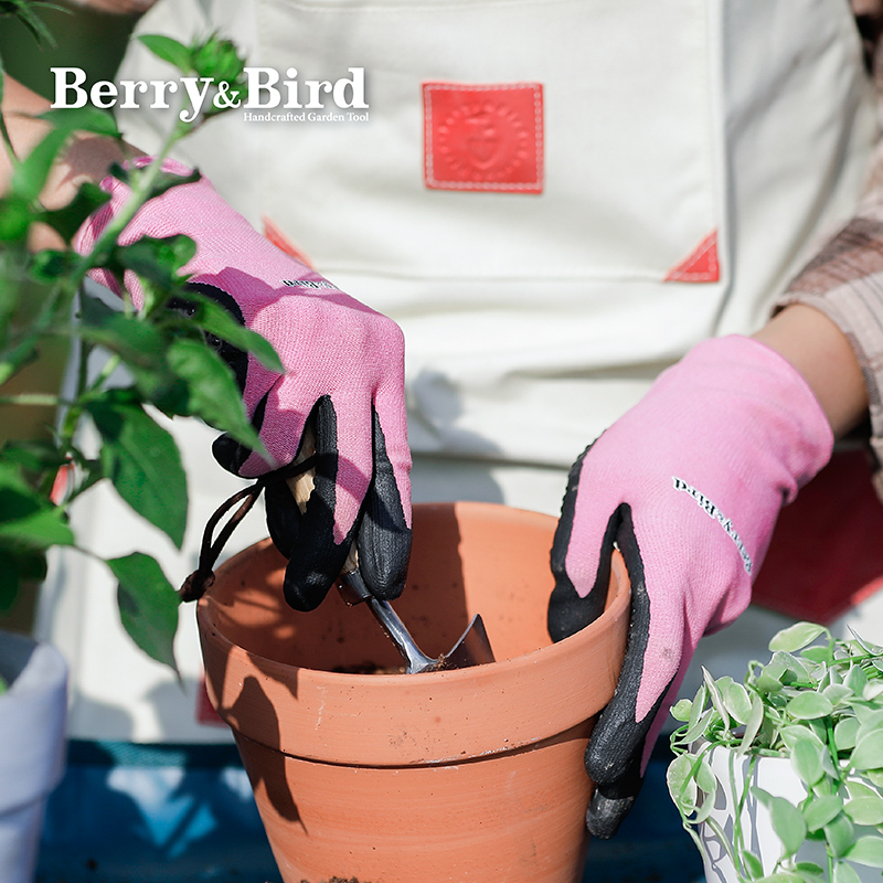 British imported horticultural gloves thorn-proof waterproof waterproof wear-proof moon season thorn-proof female planting floral gloves florist flower arranger flower arrangement